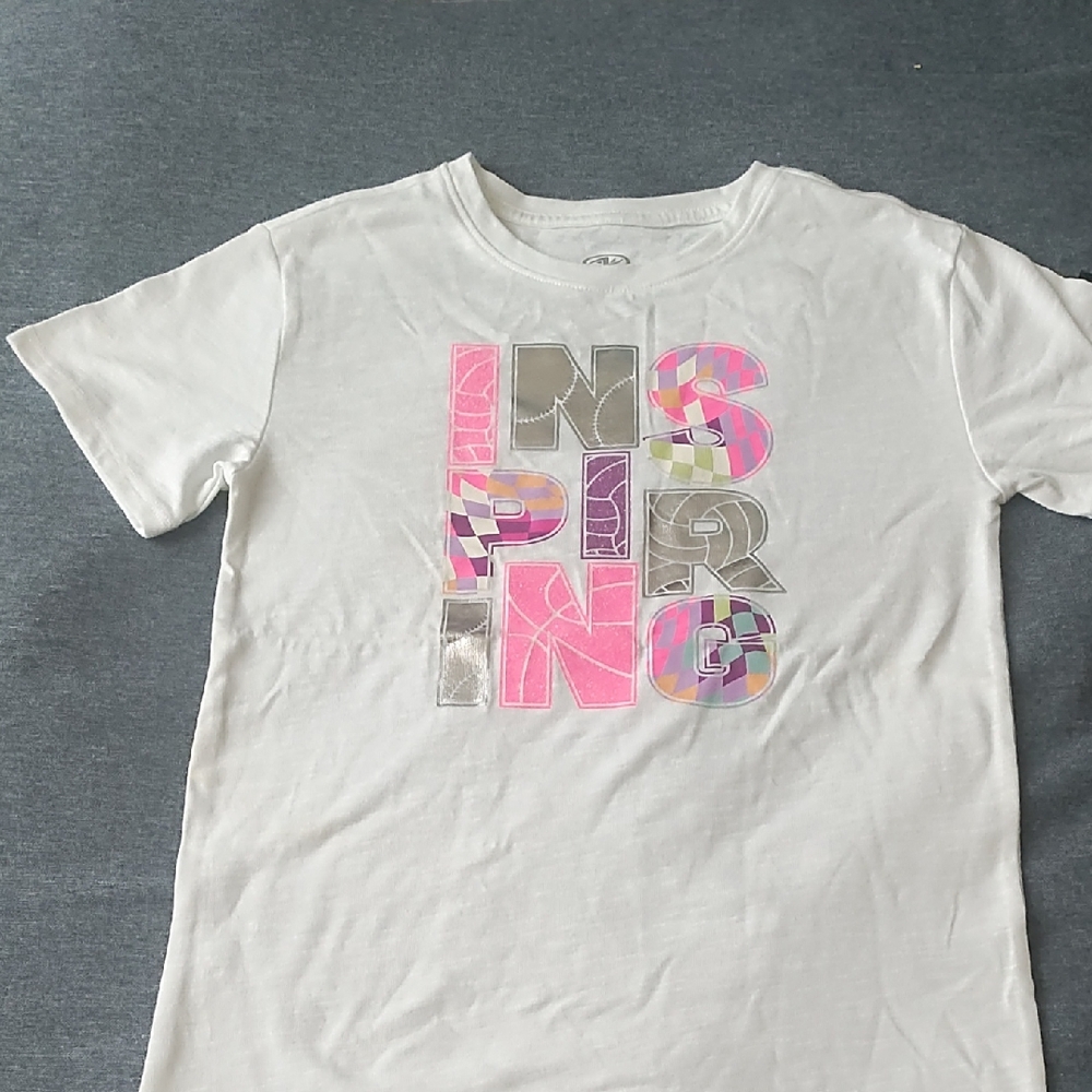 INSPIRING Kids White T-Shirt